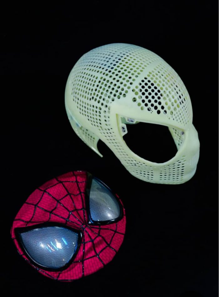 ™V5 TASM2 Mask with Full head shell and Lenses Wearable Movie Prop Replica (Adult) - Image 11
