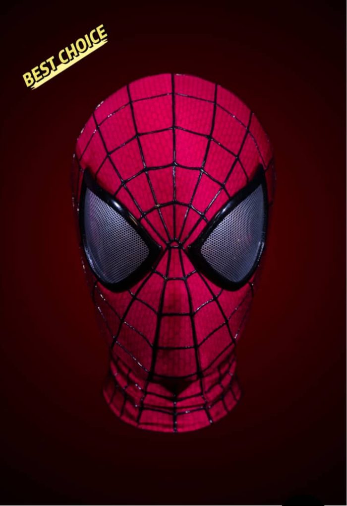 ™V5 TASM2 Mask with Full head shell and Lenses Wearable Movie Prop Replica (Adult)