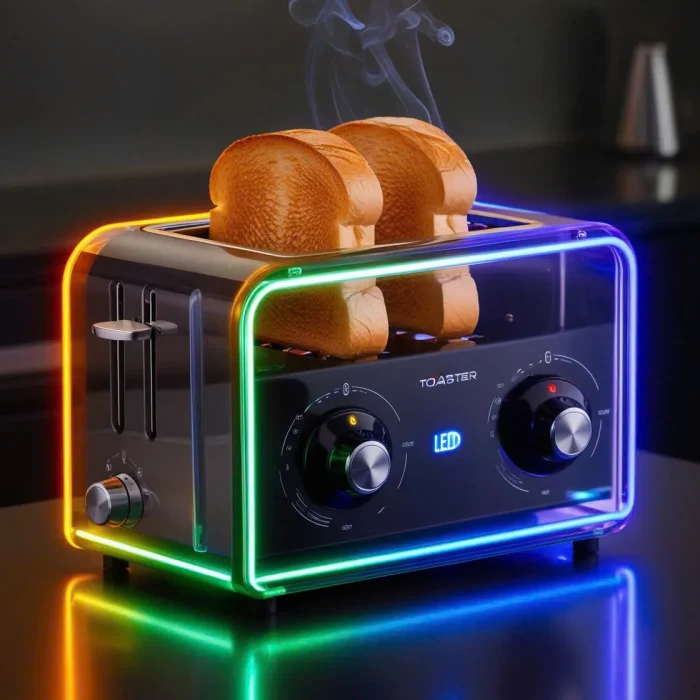 Neon Glass Toaster - Image 5