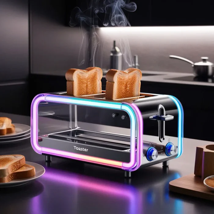 Neon Glass Toaster - Image 6