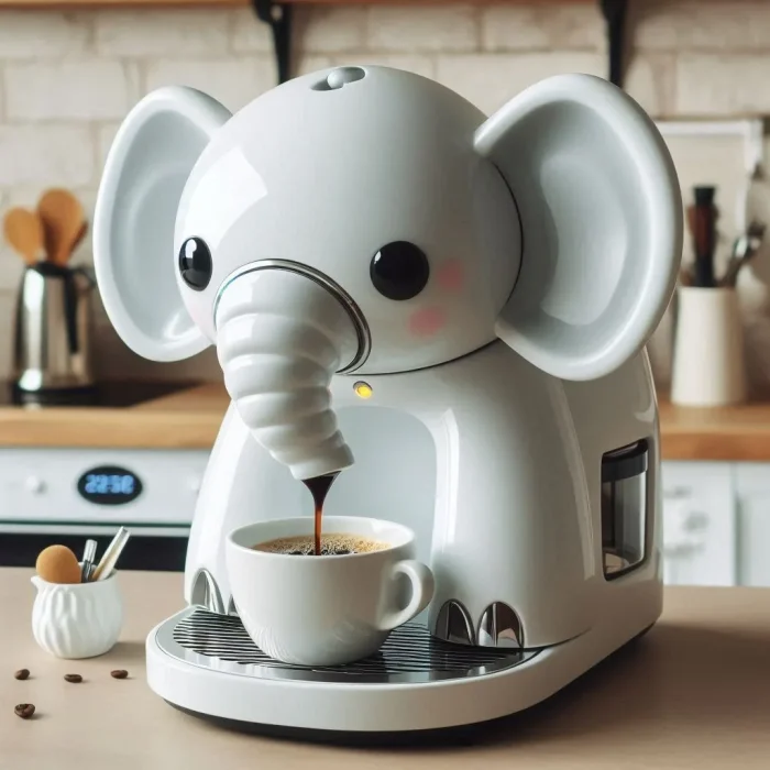 Elephant Coffee Maker - Image 2
