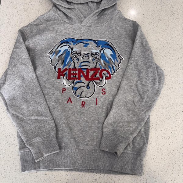 Kenzo Boys' Grey Hoodie