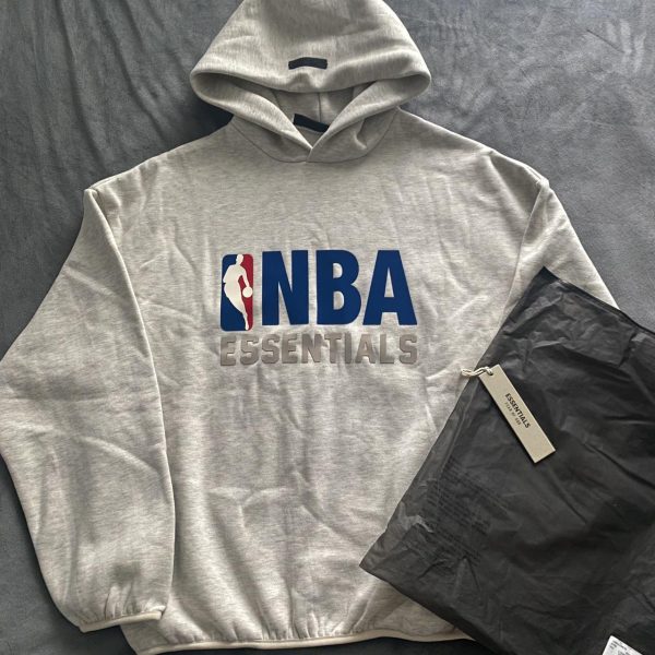 Essentials Men's Grey Hoodie