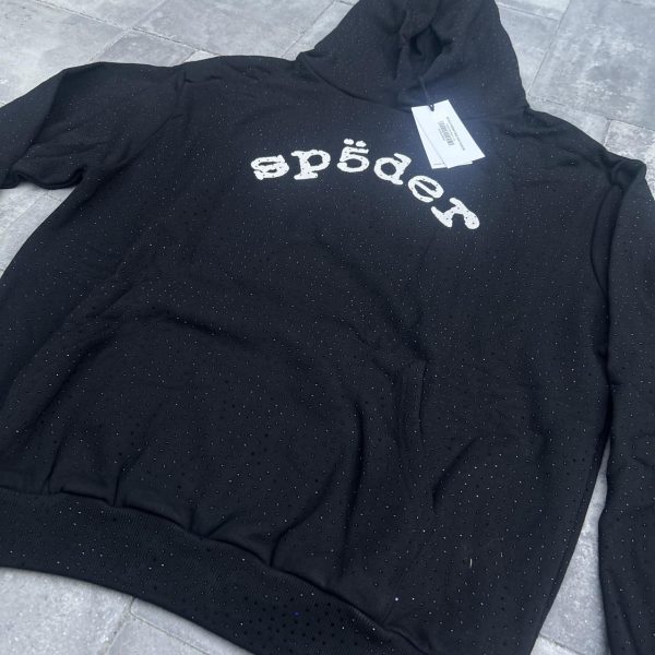 Spider Worldwide Men's Black Hoodie