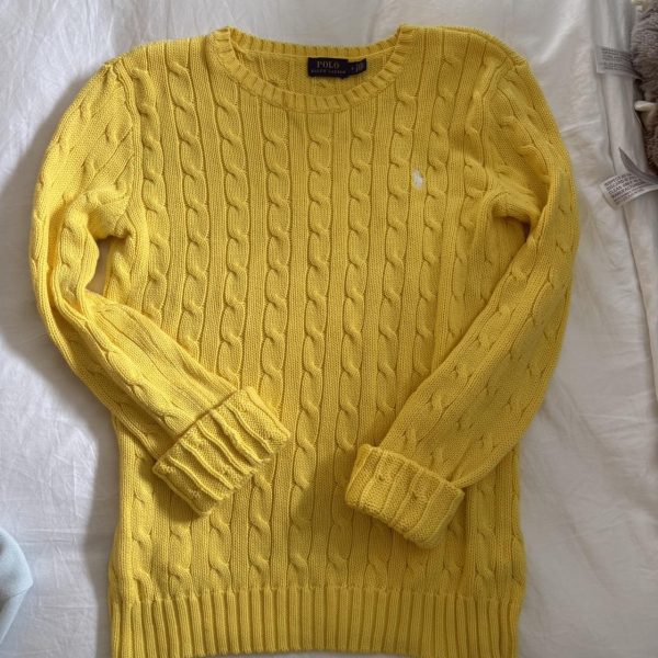 Polo Ralph Lauren Women's Yellow Jumper