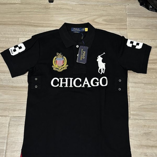 Polo Ralph Lauren Men's Black Polo-shirts