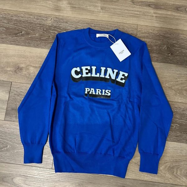 CELINE Men's Blue Sweatshirt