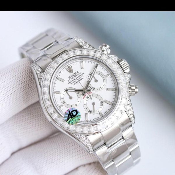 Men's Silver and Grey Watch