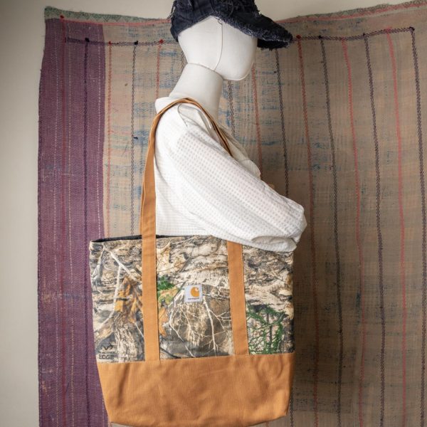 Upcycled carhartt Tote bag / shoulder bag