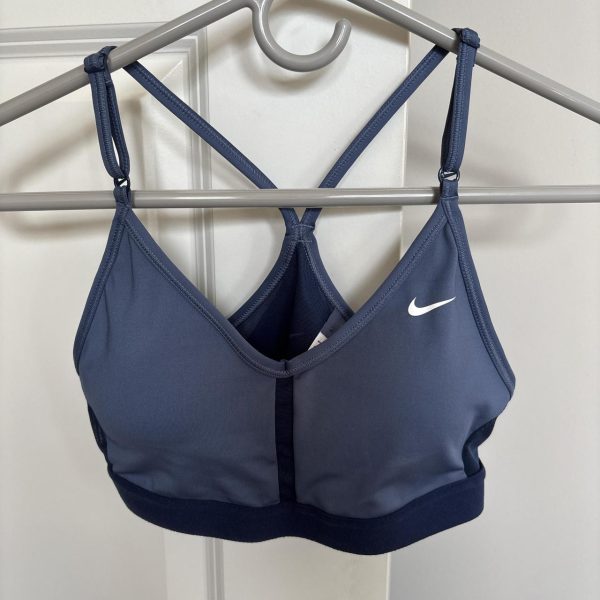 Nike Women's Navy and Blue Bra