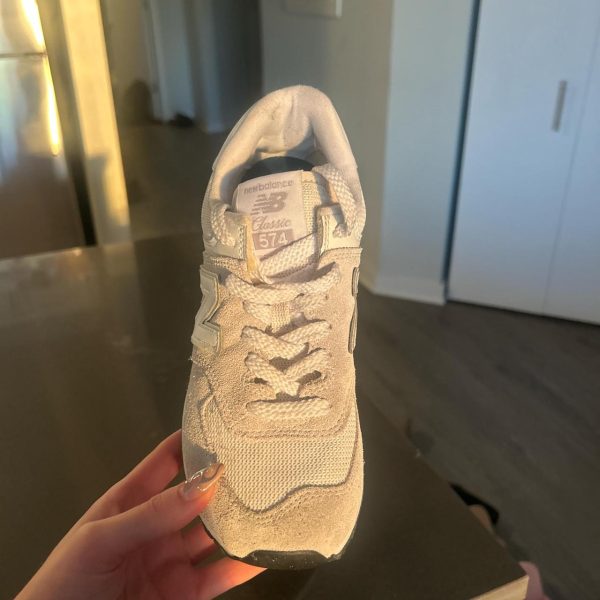 New Balance Women's Tan and Brown Trainers