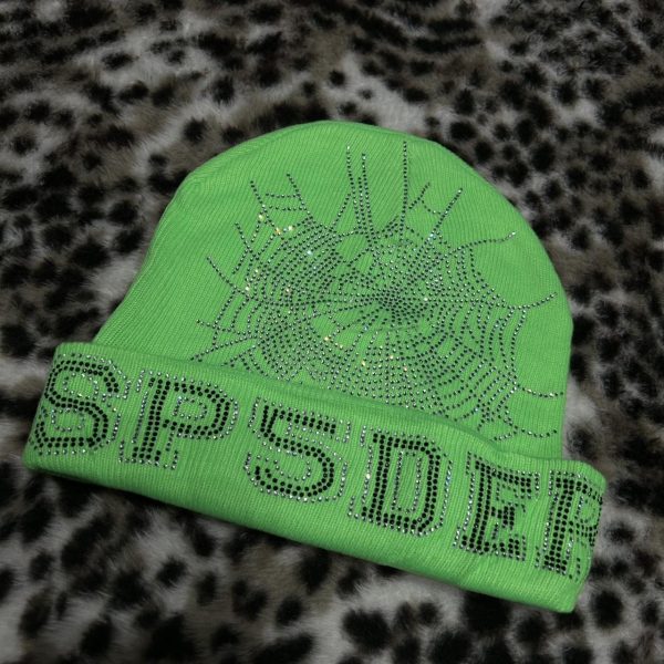 Spider Worldwide Men's Green Hat