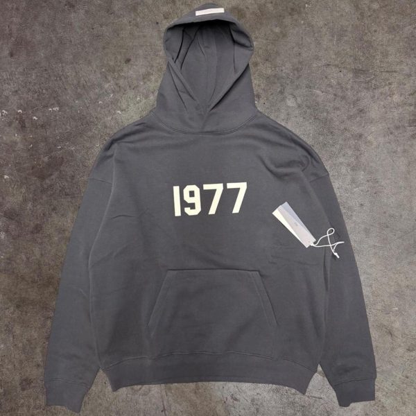 Essentials Men's Black Hoodie