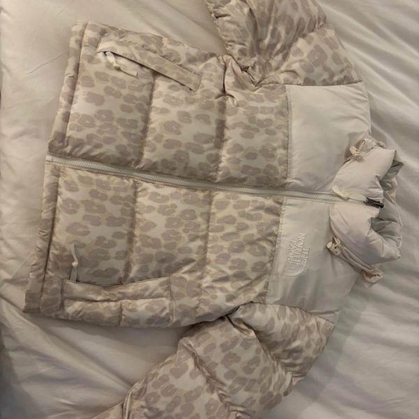 The North Face Women's White and Cream Jacket