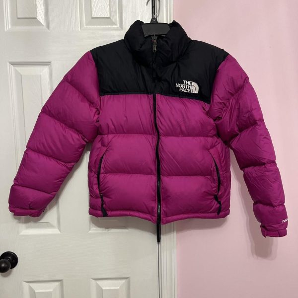 The North Face Women's Pink and Purple Coat
