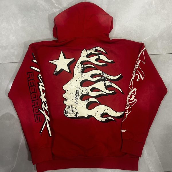 Hellstar Men's Red Hoodie