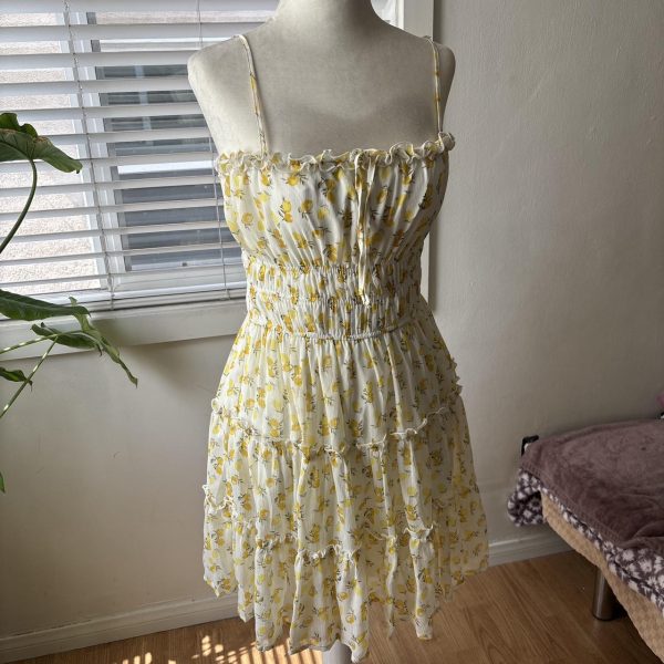Altar'd State Women's Yellow Dress