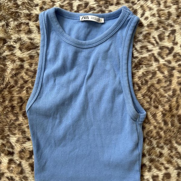 Zara Women's Blue Vest