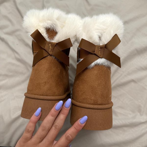Women's Brown and Tan Boots