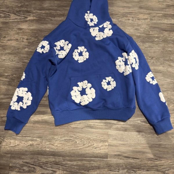 Denim Tears Men's Blue Hoodie