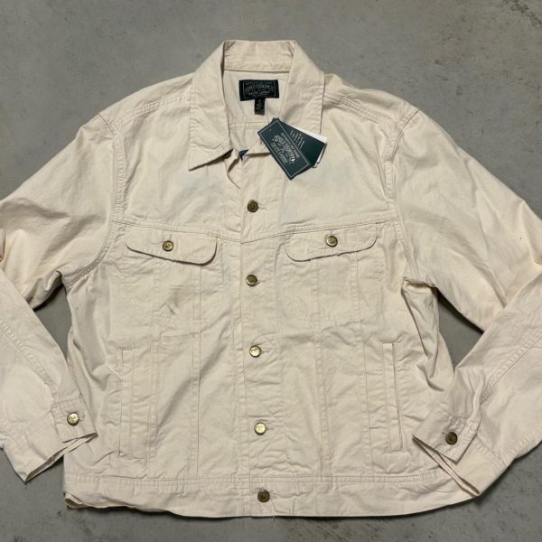 Ralph Lauren Men's Cream and White Jacket