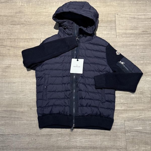 Moncler Men's Navy and Blue Jacket
