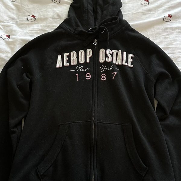 Aeropostale Women's Black Hoodie