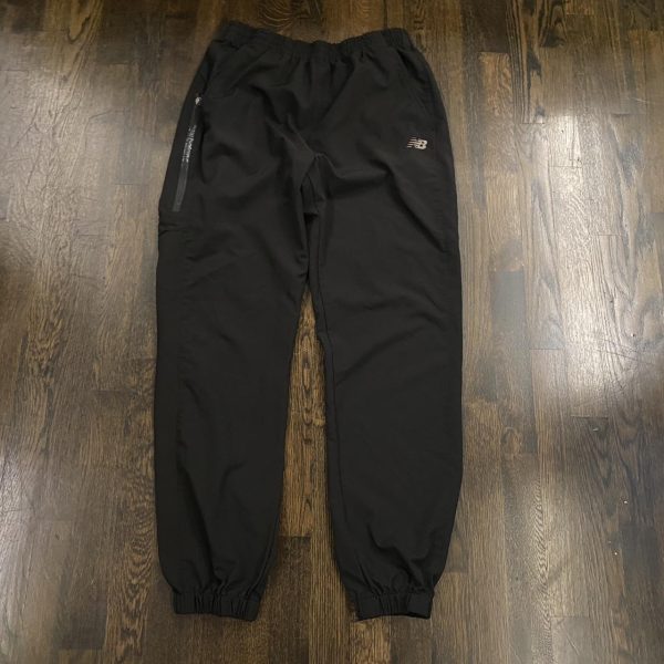 New Balance Men's Black Joggers-tracksuits
