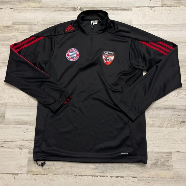 Adidas Men's Black and Red Jacket