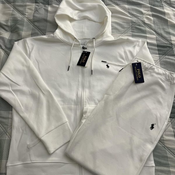 Polo Ralph Lauren Men's White Hoodie