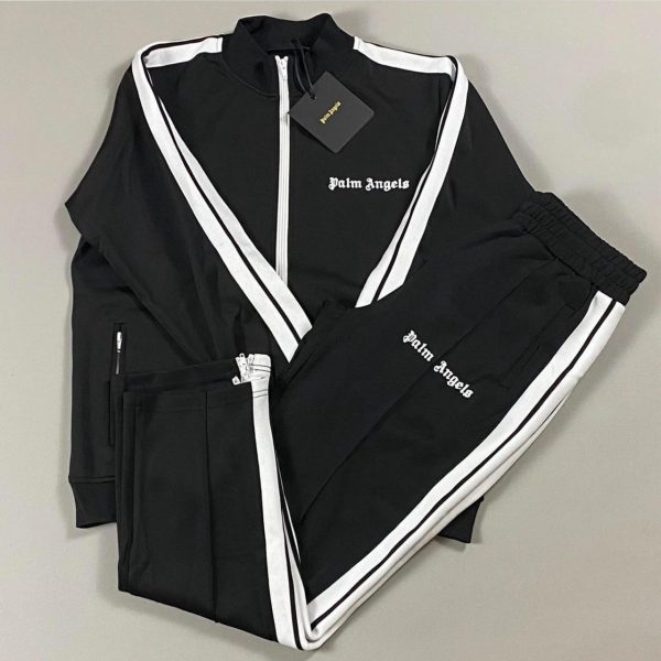 Palm Angels Men's Black Jacket