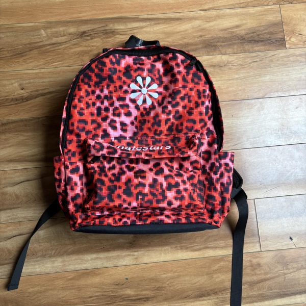 peaceinwar ihatewar collab blood leopard bag
