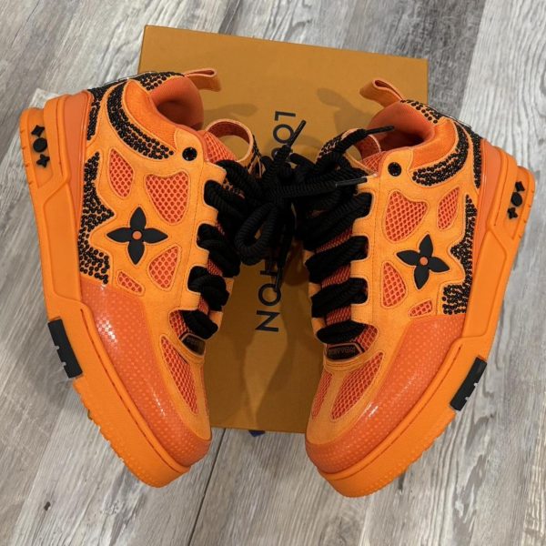 Louis Vuitton Men's Orange Trainers