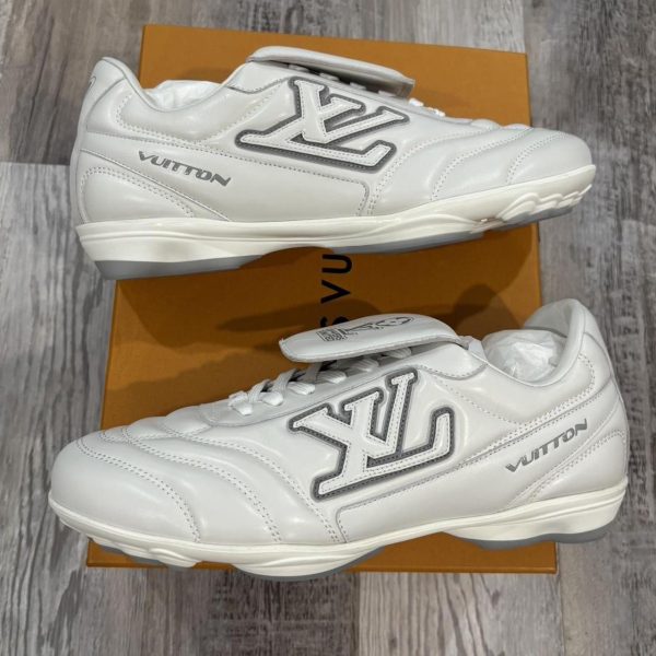 Louis Vuitton Men's White Trainers
