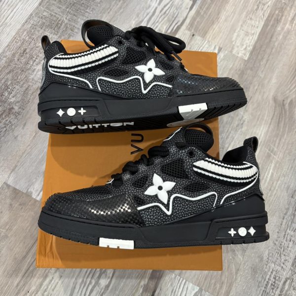 Louis Vuitton Men's Black Trainers