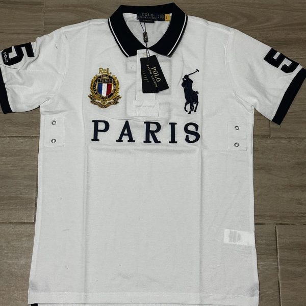 Polo Ralph Lauren Men's White Polo-shirts