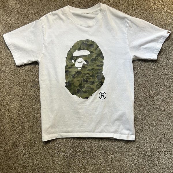 BAPE Men's White T-shirt