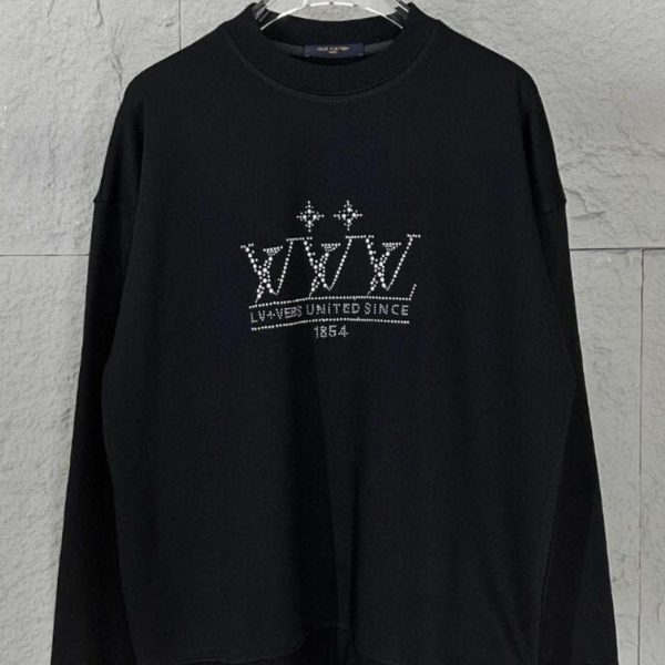 Louis Vuitton Men's Black Sweatshirt