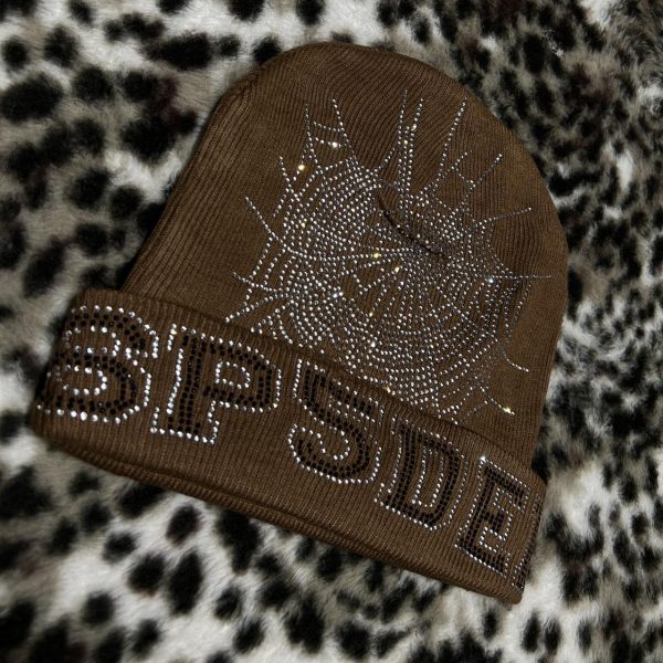 Spider Worldwide Men's Brown Hat